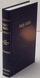 80609: NIV Pew Bible--hardcover, navy blue