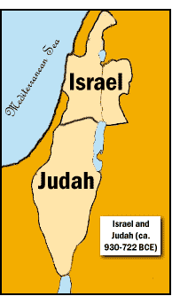 map of israel