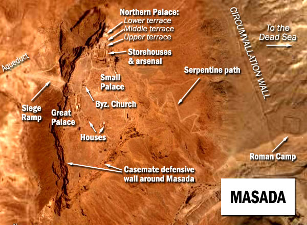 masada from satellite